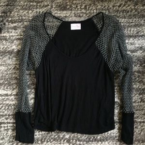 Beach Bunny lounge Top Baseball Tee size medium